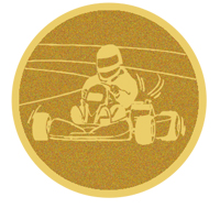 DISCO DORADO AUTOADHESIVA KARS