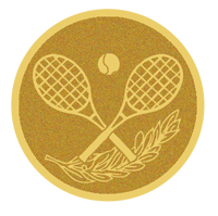 DISCO DORADO AUTOADHESIVA TENIS