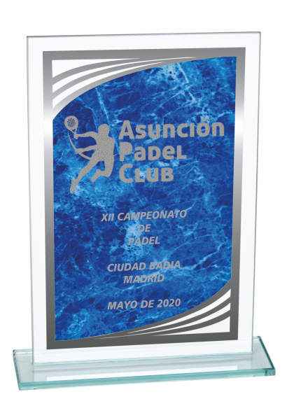 Trofeo de cristal