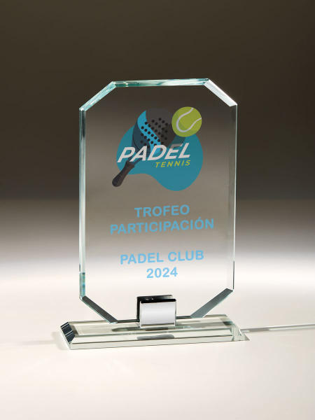 Trofeo de cristal