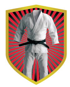 APLIQUE ALUMINIO KARATE  7 x 9 cm