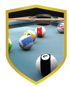 APLIQUE ALUMINIO BILLAR  7 x 9 cm