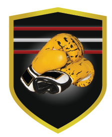 APLIQUE ALUMINO BOXEO  7 x 9 cm