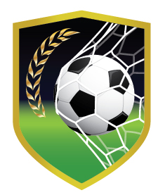 APLIQUE ALUMINIO FUTBOL  7 x 9 cm