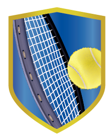 APLIQUE ALUMINIO TENIS  7 x 9 cm