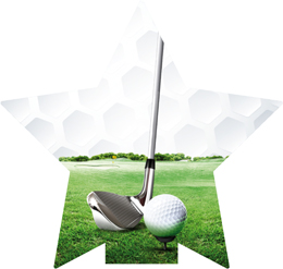 APLIQUE MDF GOLF  157 x 155 cm