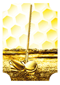 APLIQUE MDF GOLF 129 x 170 cm