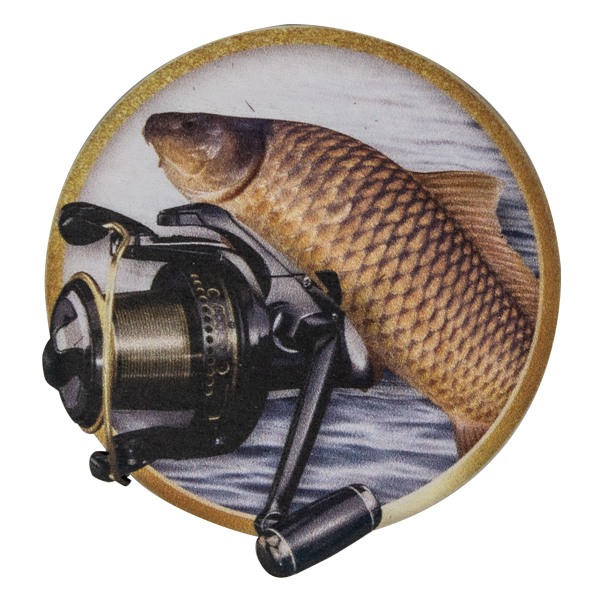 APLIQUE MADERA PESCA